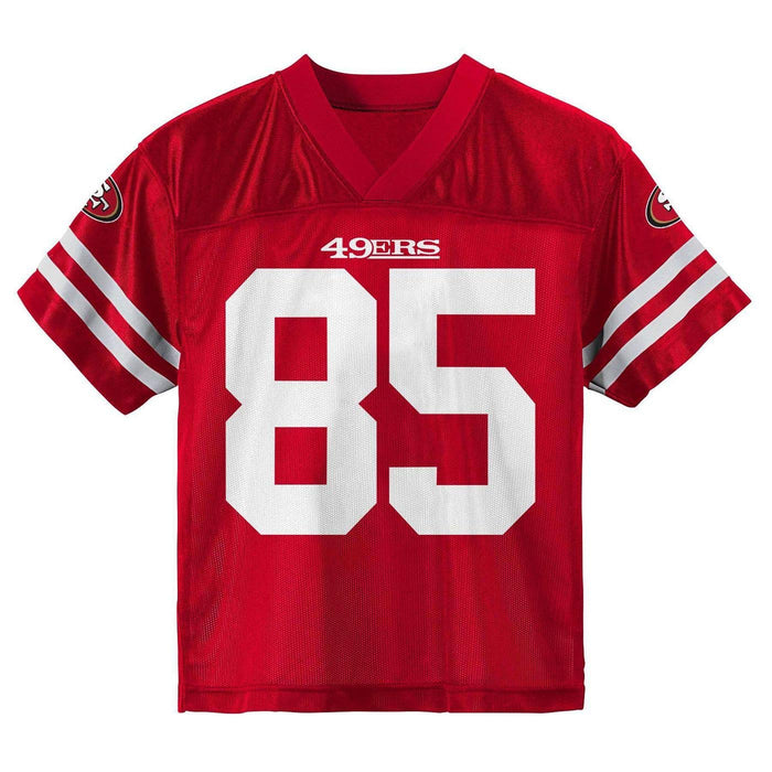 George Kittle San Francisco 49ers #85 Youth 8-20 Home Alternate Player Jersey (George Kittle San Francisco 49ers Home Red, 10-12)