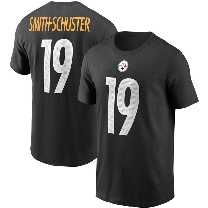 Outerstuff Juju Smith-Schuster Pittsburgh Steelers Black Kids 4-7 Name and Number T-Shirt (4)