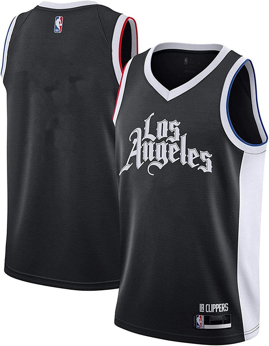 Outerstuff Los Angeles Clippers Blank Youth 8-20 Black City Edition Swingman Jersey (10-12)