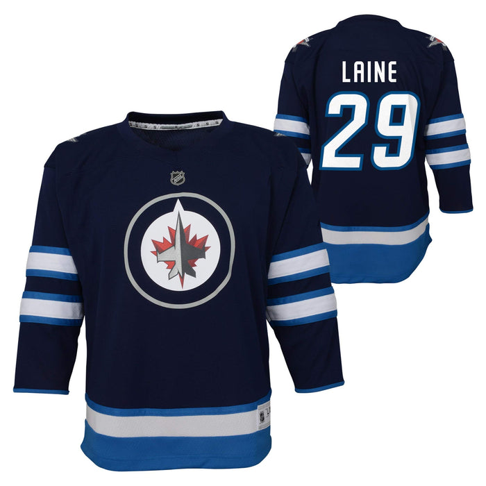 Outerstuff Patrik Laine Winnipeg Jets Navy Home Replica Toddler Kids Jersey (2T-4T)