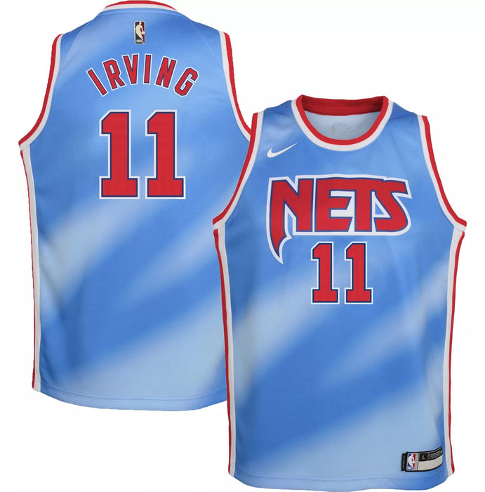 Kyrie Irving Brooklyn Nets #11 Blue Infants Toddler Hardwood Classic Edition Jersey (2T)