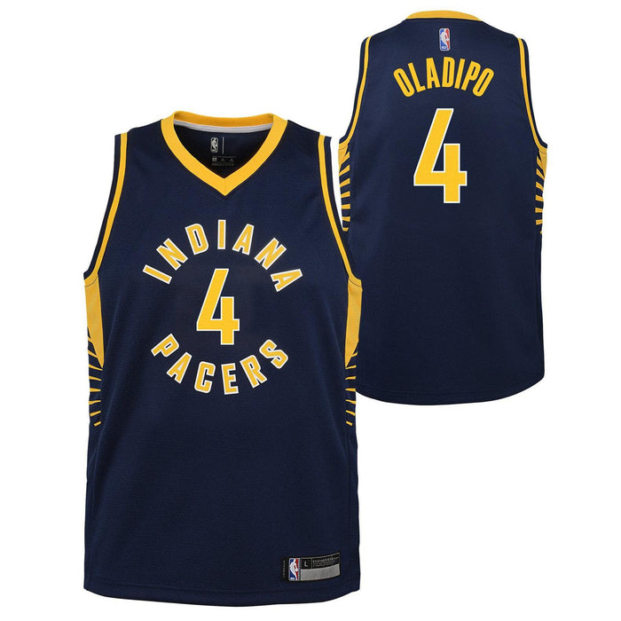 Victor Oladipo Indiana Pacers #4 Infants Toddler Navy Icon Edition Jersey (2T)