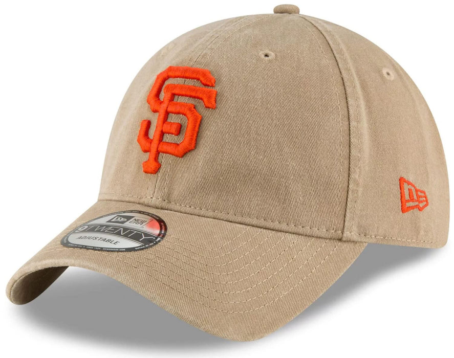 New Era San Francisco Giants Primary Logo Core Classic 9TWENTY Adjustable  Hat Graphite