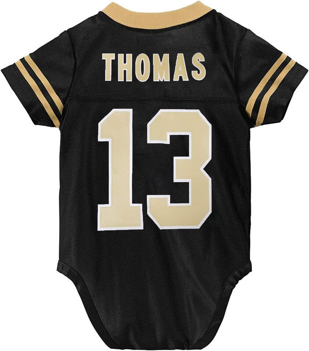 Outerstuff NFL Newborn Infants Team Color Name and Number Home Player Creeper Bodysuit Jersey