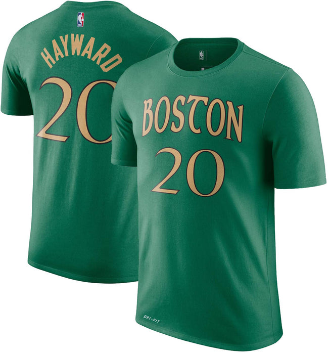 NBA Youth 8-20 Performance Dri Fit City Edition Name & Number Player T-Shirt (8, Giannis Antetokounmpo Cream City Edition)