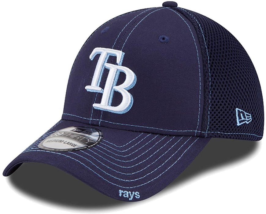 RAYS BLACK ORLANDO DEVIL RAYS 39THIRTY NEW ERA FLEX FIT HAT