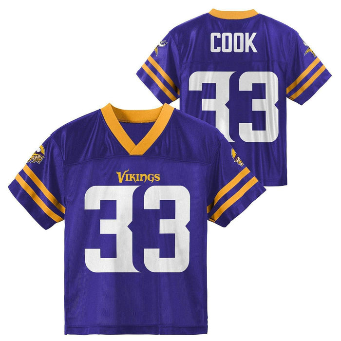 Outerstuff Dalvin Cook Minnesota Vikings #33 Youth 8-20 Purple Home Player Jersey (10-12)