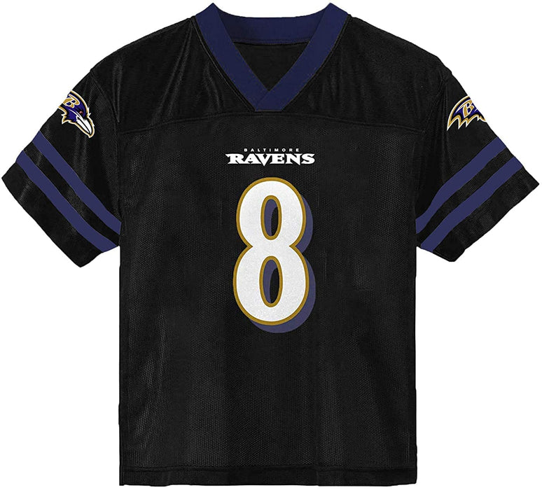 Lamar Jackson Baltimore Ravens #8 Black Kids 4-7 Alternate Player Jersey (3T)