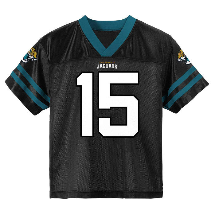 Outerstuff Gardner Minshew Jacksonville Jaguars #15 Youth 8-20 Black Home Player Jersey (10-12)