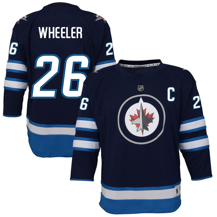 Outerstuff Blake Wheeler Winnipeg Jets #26 Youth 8-20 Navy Home Player Replica Jersey - Large/X-Large