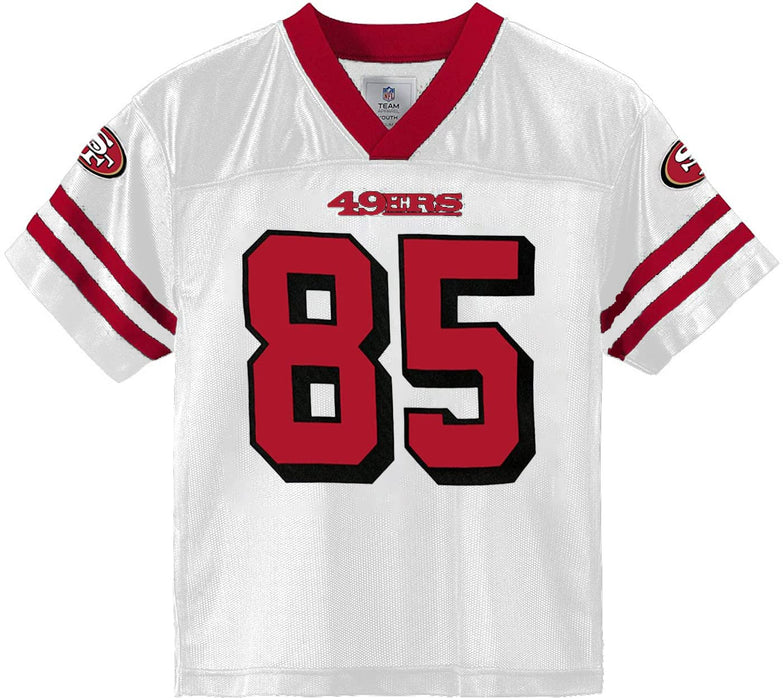 George Kittle San Francisco 49ers #85 White Youth 8-20 Color Rush Player Jersey (14-16)