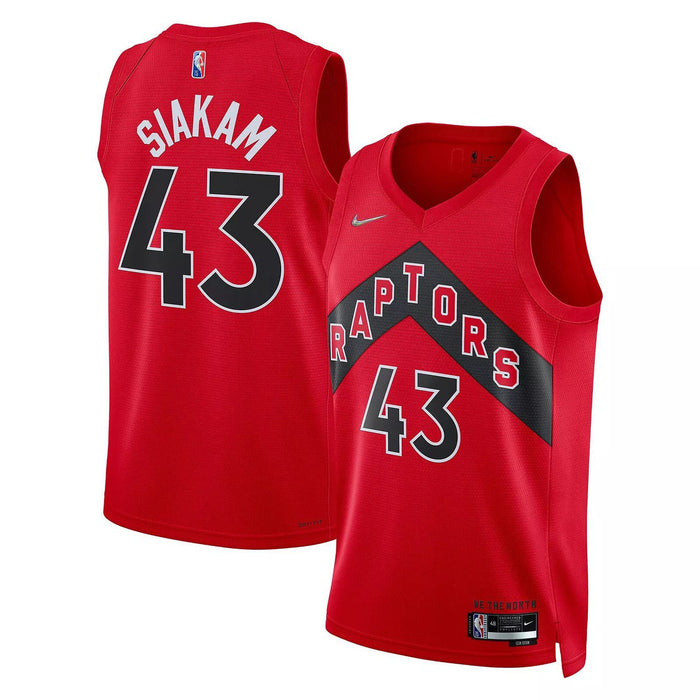 Pascal Siakam Toronto Raptors #43 Infants Toddler Red 2020/21 Icon Edition Jersey (2T)