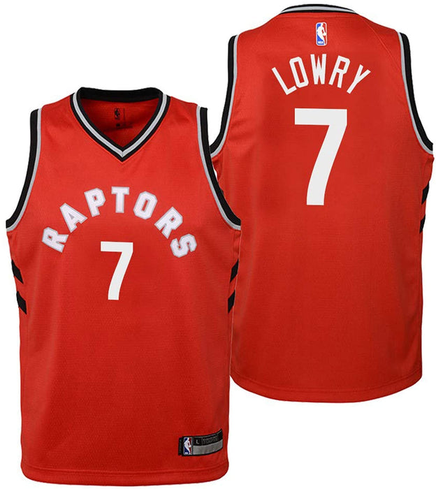  Kyle Lowry Toronto Raptors #7 Youth 8-20 Red Icon