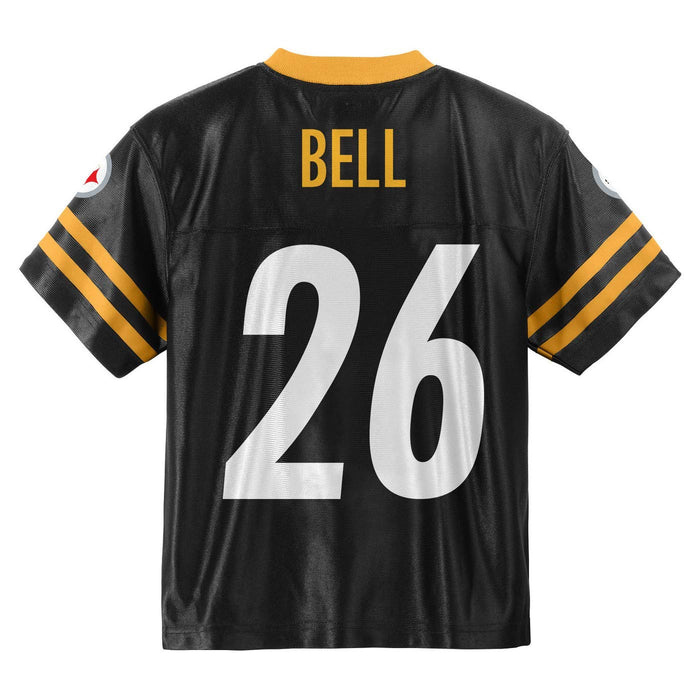 Le'Veon Bell Pittsburgh Steelers #26 Black Youth Home Player Jersey (Small 8)