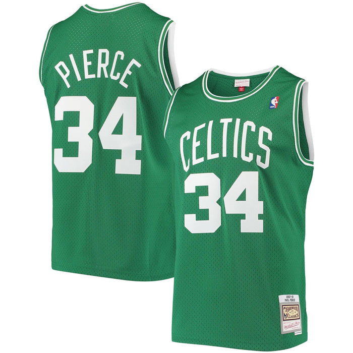 Outerstuff Paul Pierce Boston Celtics #34 Green Youth 8-20 Throwback Soul Swingman Jersey (18-20)