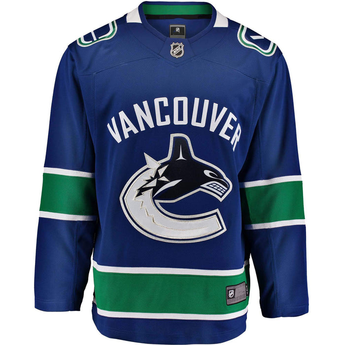 Outerstuff Vancouver Canucks Blank Blue Infants Toddler Home Youth Premier Jersey (12-24 Months)