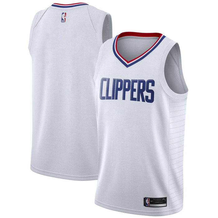 Outerstuff Los Angeles Clippers Blank Youth 8-20 White Association Edition Swingman Jersey (8)