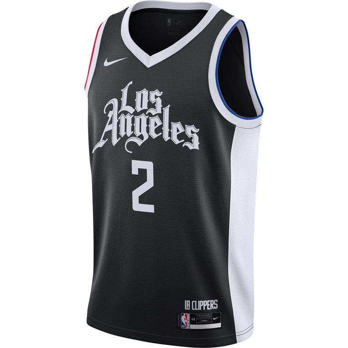 Outerstuff Kawhi Leonard Los Angeles Clippers #2 Youth 8-20 Black City Edition Swingman Jersey (8)