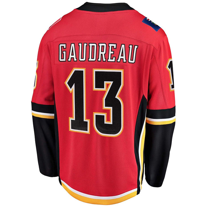 Outerstuff Johnny Gaudreau Calgary Flames Red #13 Kids Home Premier Jersey (4-7)