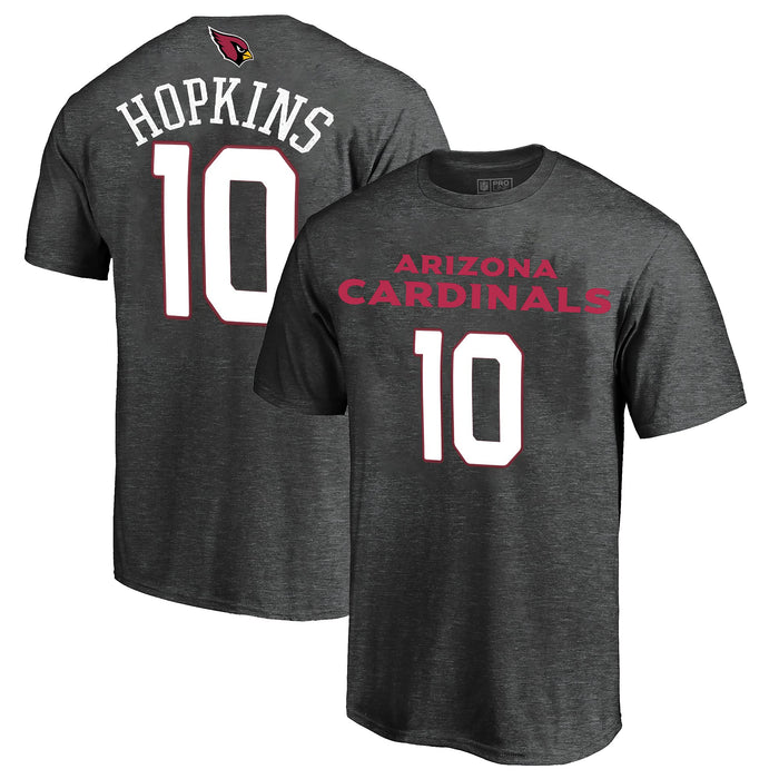 NFL Kids Youth Charcoal Gray Mainliner Name and Number Player T-Shirt (Deandre Hopkins Houston Texans Deandre Hopkins, X-Small)