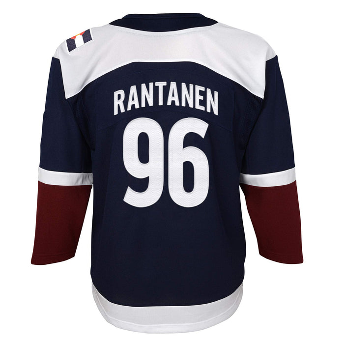 Youth Colorado Avalanche Mikko Rantanen Premier Player Jersey (Youth S/M) Navy