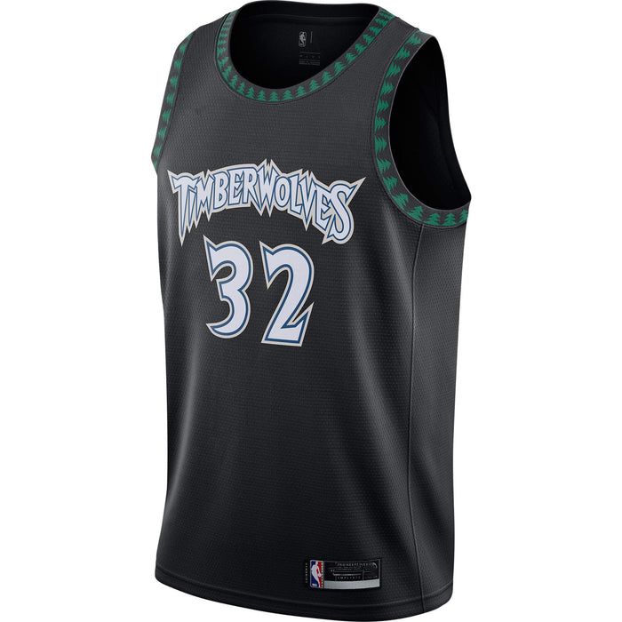 Karl-Anthony Towns Minnesota Timberwolves #32 Official Youth 8-20 Swingman Jersey (Large 14/16, Karl-Anthony Towns Minnesota Timerwolves Green Statement Edition)