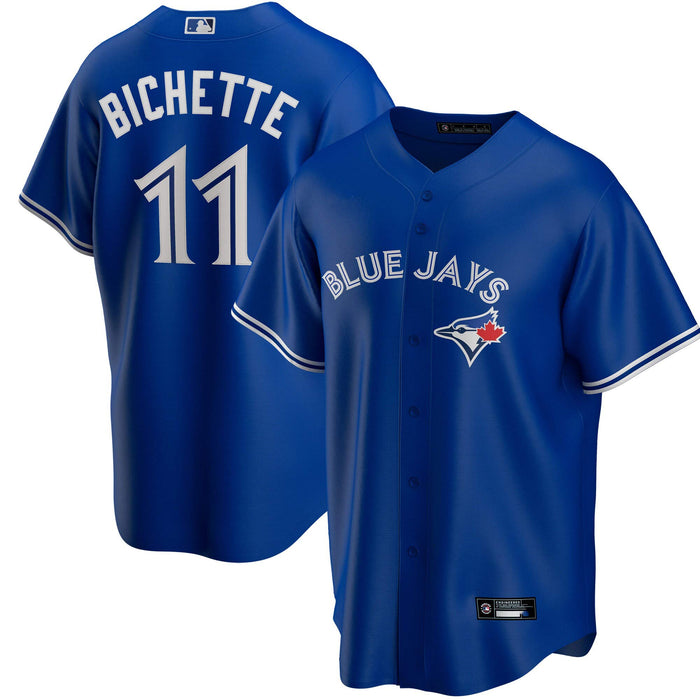 Outerstuff Bo Bichette Toronto Blue Jays Blue #11 Infants Toddler Alternate Player Jersey (12 Months)