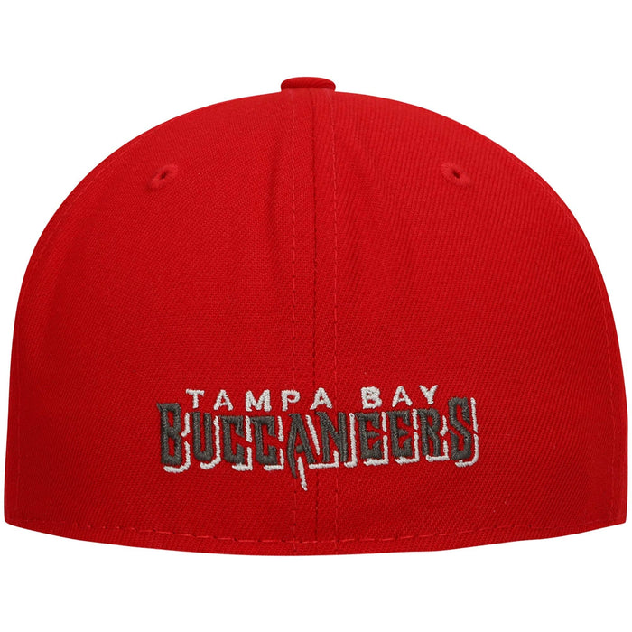 New Era Men's Red Tampa Bay Buccaneers Team Basic 59FIFTY Fitted Hat