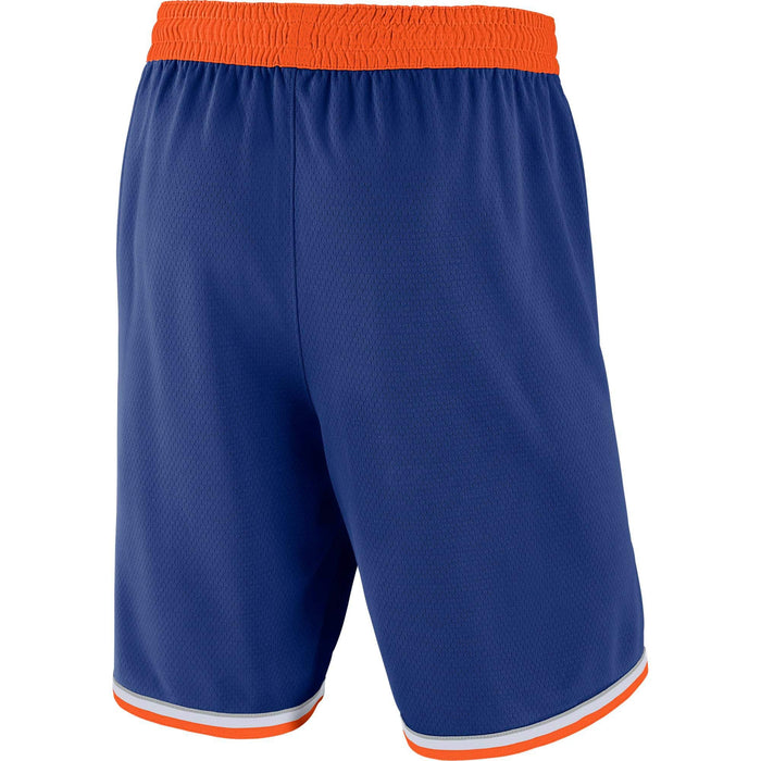 New York Knicks Youth 8-20 Official Swingman Dri-Tek Performance Shorts (Youth - Small, New York Knicks Blue Statement Edition Shorts)