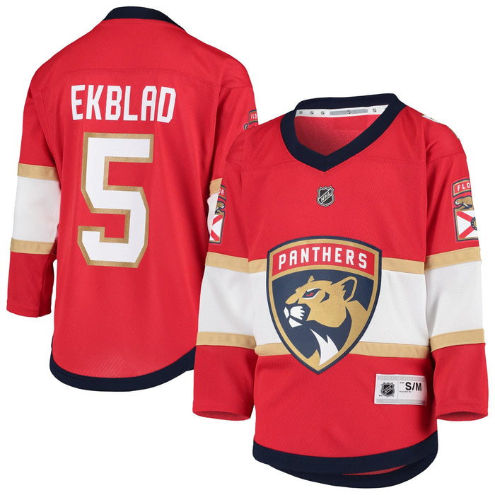 Aaron Ekblad Florida Panthers Red Youth 8-20 Home Replica Jersey Large - X-Large