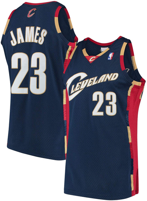 Lebron James Cleveland Cavaliers #23 Navy Toddler Soul Hardwood Classic Swingman Jersey (4T)