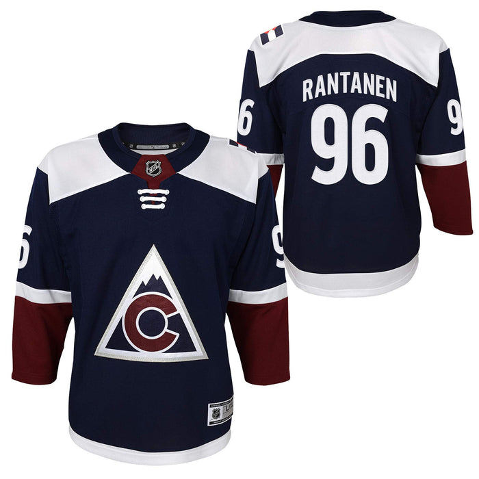 Youth Colorado Avalanche Mikko Rantanen Premier Player Jersey (Youth S/M) Navy