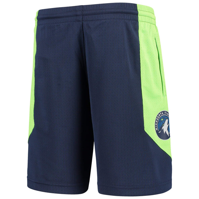 Outerstuff NBA Youth 8-20 Primary Logo Performance Practice Shorts (Youth - Small, Orlando Magic Black)