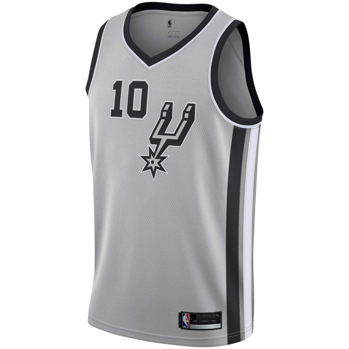 DeMar DeRozan San Antonio Spurs #10 Official Youth 8-20 Swingman Jersey (Medium 10/12, Demar DeRozan San Antonio Spurs Gray Statement Edition)