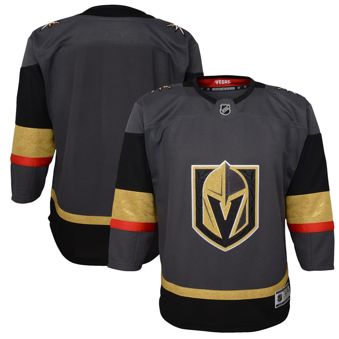 Las Vegas Golden Knights Blank Gray Infants Toddler Home Premier Team Jersey (12-24 Months)