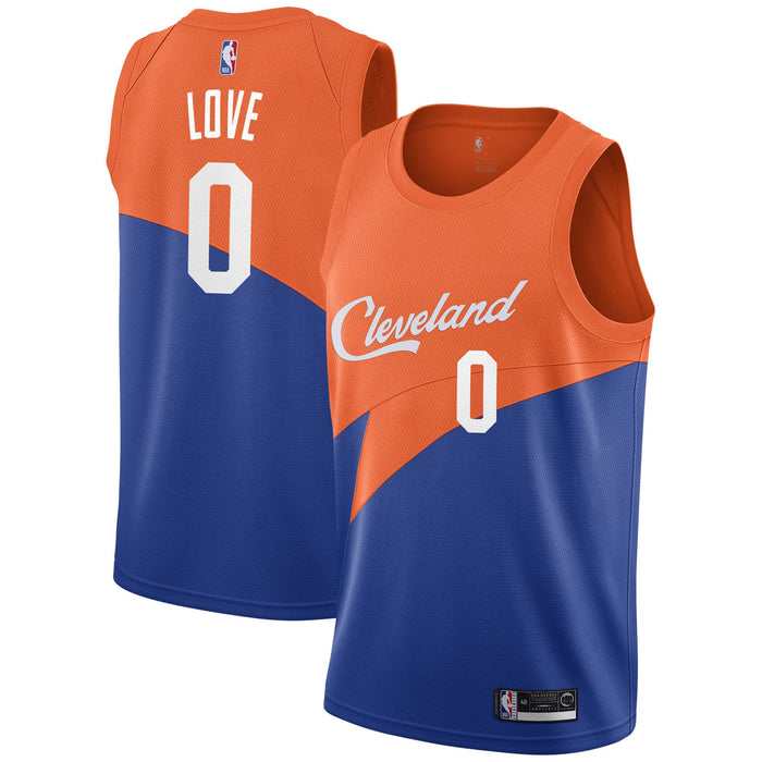 Kevin Love Cleveland Cavaliers #0 Orange Kids 4-7 City Edition Jersey (5-6)