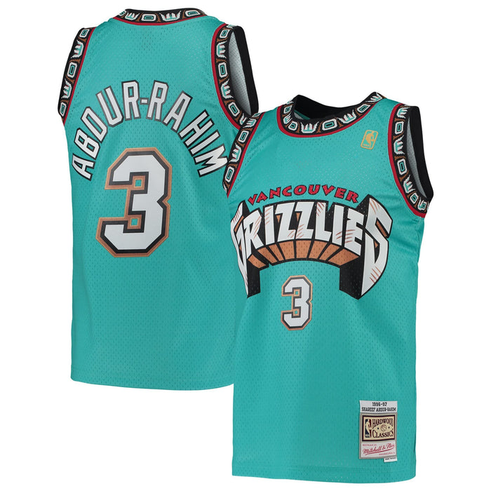 Shareef Abdur-Rahim Memphis Grizzlies #3 Youth 8-20 Soul Hardwood Classic Swingman Jersey (8) Teal