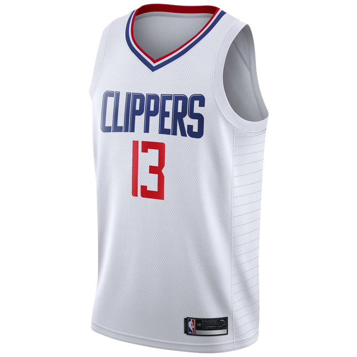 Paul George Los Angeles Clippers #13 Youth 8-20 White Association Edition Swingman Jersey (8)