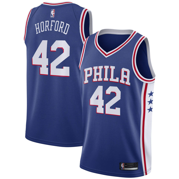 Al Horford Philadelphia 76ers #42 Blue Youth 8-20 Icon Edition Swingman Jersey (8)