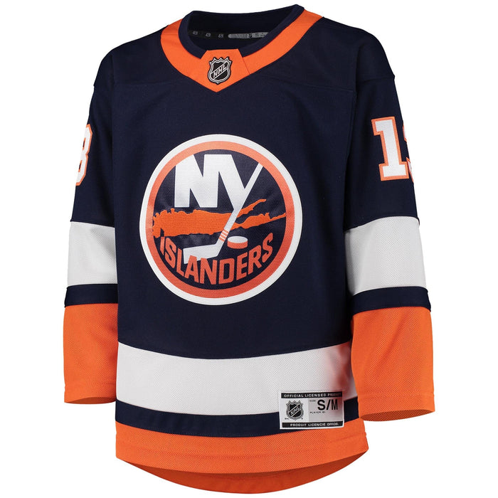 Mathew Barzal New York Islanders Blue Youth Official Premier Team Color Jersey (14-20)
