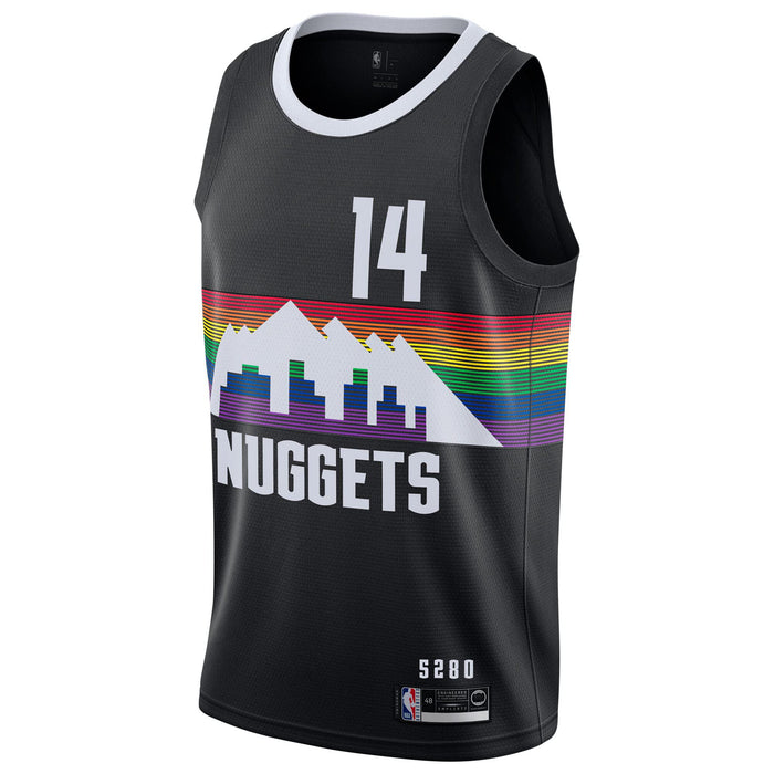 Outerstuff Gary Harris Denver Nuggets #14 Youth 8-20 Black City Edition Swingman Jersey (10-12)