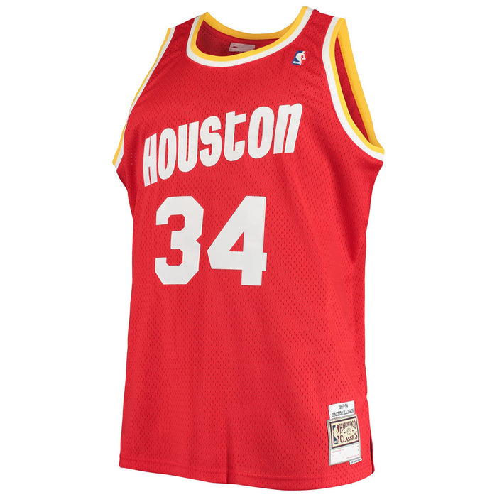 Hakeem Olajuwon Houston Rockets #34 Red Infants Soul Hardwood Classic Swingman Jersey (18 Months)