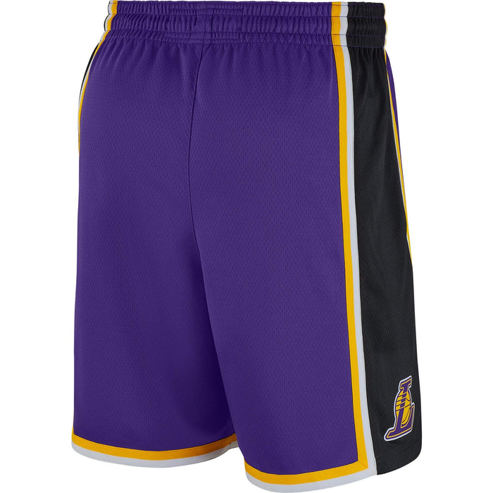 Los Angeles Lakers NBA Jordan Brand Boys Youth 8-20 Purple Statement Edition Swingman Shorts (Youth Medium 10-12)