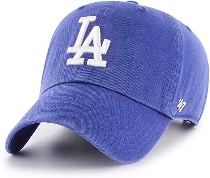 47 Brand MLB Clean Up Hat Los Angeles Dodgers Blue