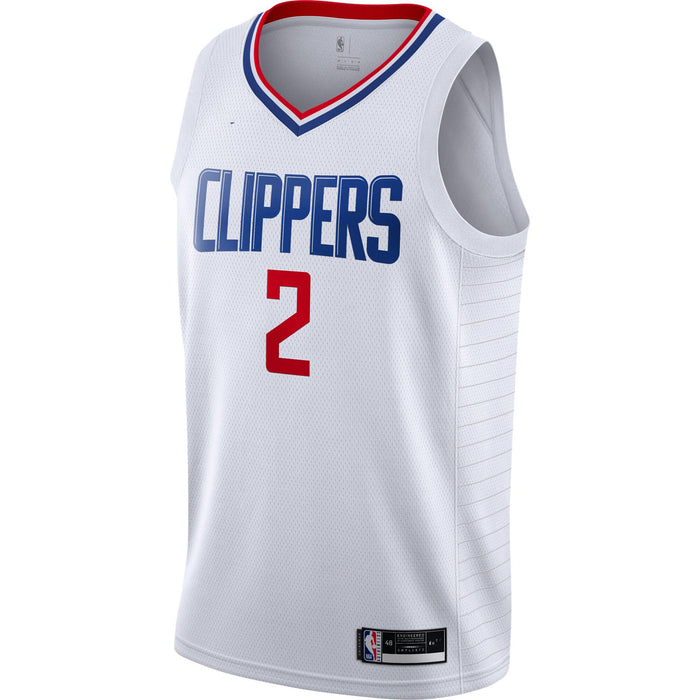 Outerstuff Kawhi Leonard Los Angeles Clippers #2 Youth 8-20 White Association Edition Swingman Jersey (8)