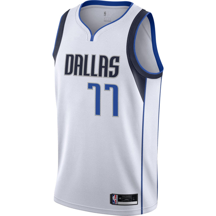 Luka Doncic Dallas Mavericks White #77 Youth 8-20 Association Edition Jersey (8)