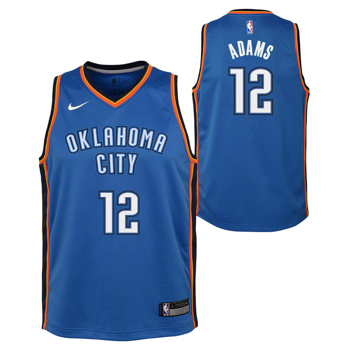 Steve Adams Oklahoma City Thunder #12 Blue Infants Icon Edition Jersey (12 Months)