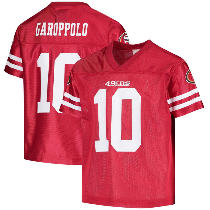 Jimmy Garoppolo San Francisco 49ers #10 Youth 8-20 Home Alternate Player Jersey (Jimmy Garoppolo San Francisco 49ers Home Red, 10-12)