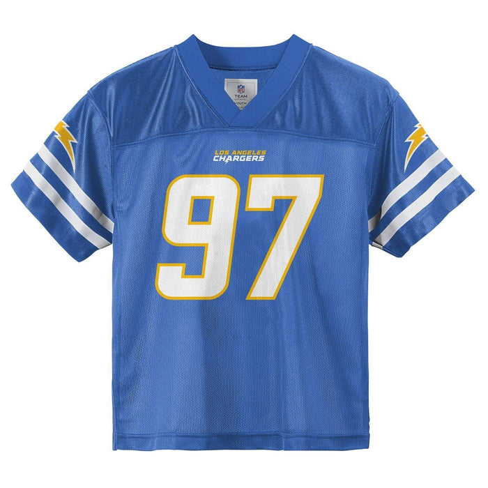 Outerstuff Joey Bosa Los Angeles Chargers Blue #97 Toddler Home Player Jersey (3T)