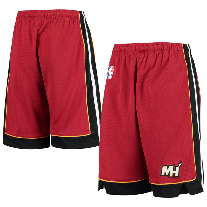 Outerstuff Miami Heat Toddler Statement Edition Swingman Performance Shorts (4T) Red